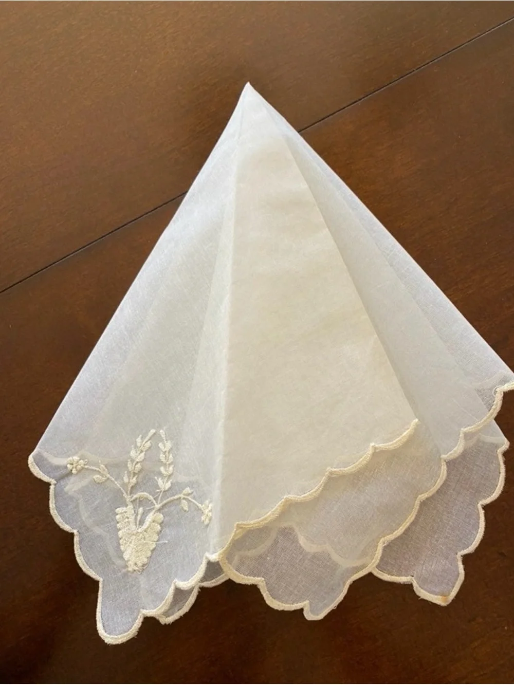 Vintage placemats with napkins set of 4